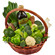 Продуктовая корзина с овощами и зеленью. Николаев